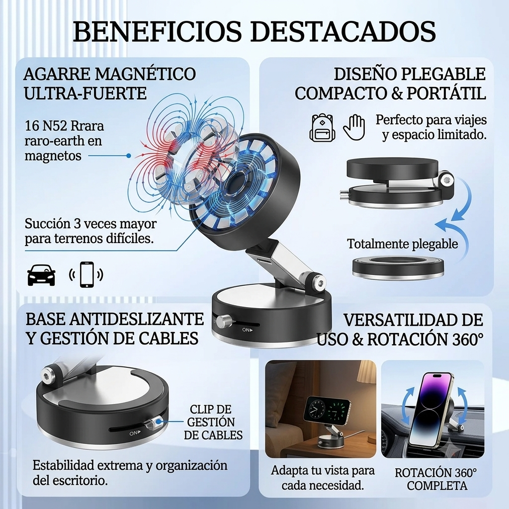 Soporte Magnético Para Smartphone